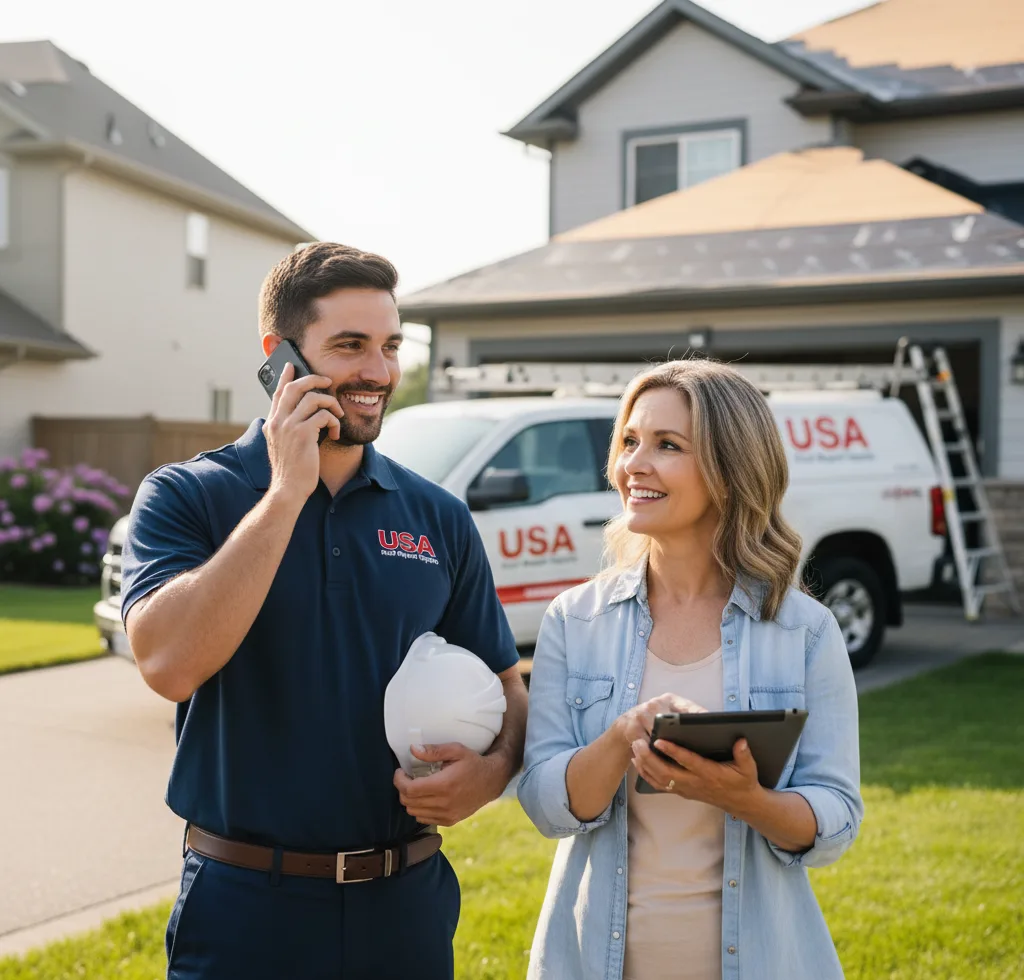 USA Roof Repair Experts customer support in Lower Brule